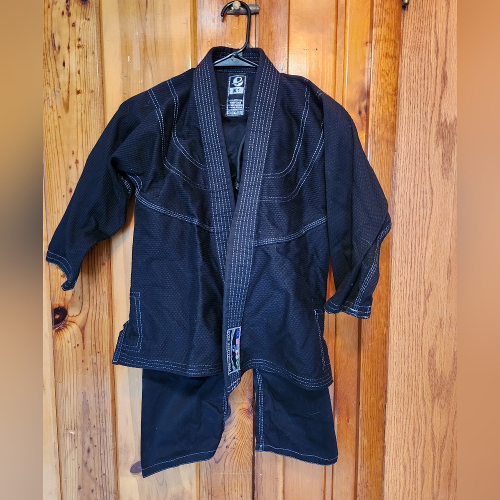 Kids Jiu Jitsu Gi, Black K1